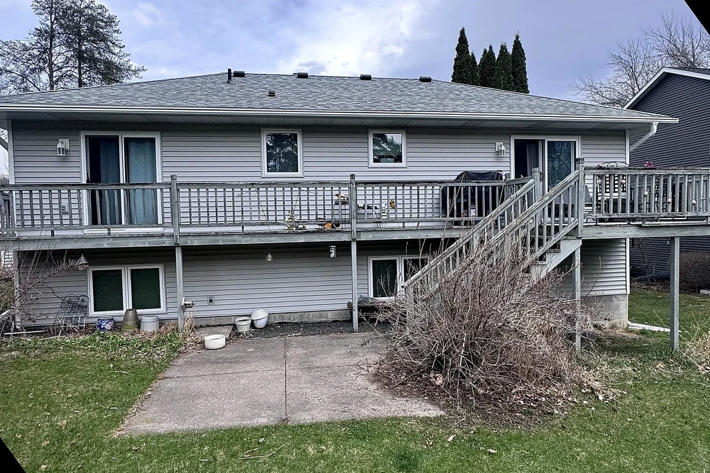 Maplewood home before HIP deck construction