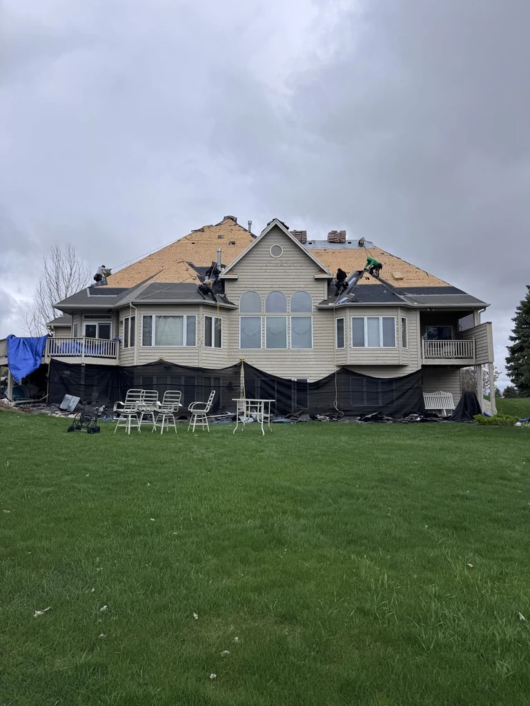 Roof Replacement — Tear-Off Day, Shakopee, MN