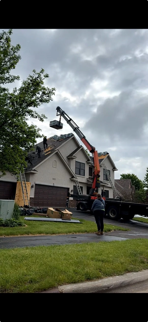 Roofing Crew at Work